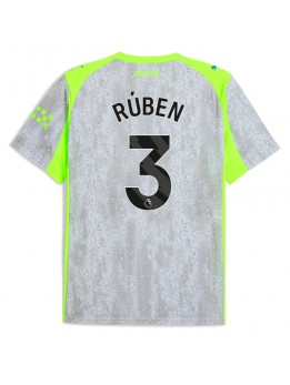 Billige Manchester City Ruben Dias #3 Tredjedrakt 2025-26 Kortermet